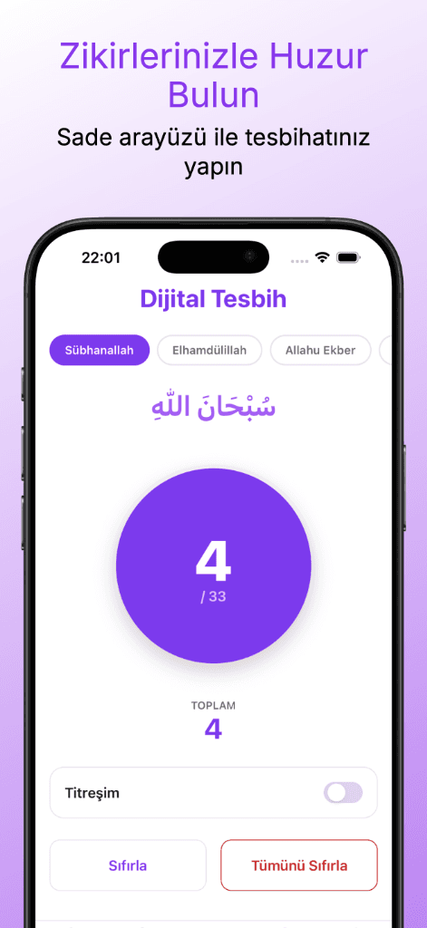 Digital Tasbih